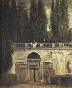 Diego Velazquez Villa Medici in Rome (Facade of the Grotto-Logia) (df01) Sweden oil painting artist